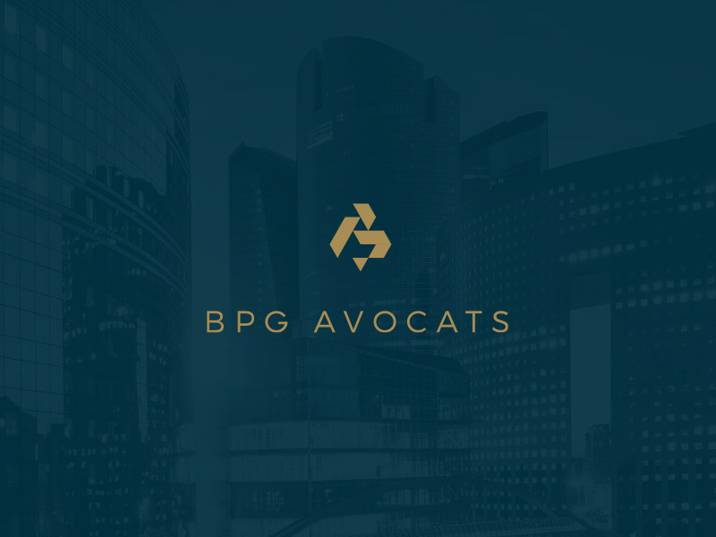 Logo BPG Avocats | Agence de communication otaku design