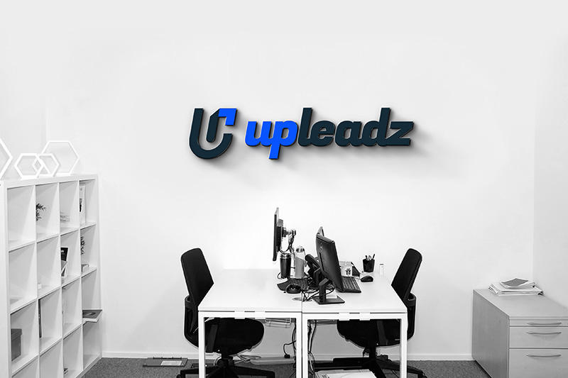Logo Upleadz 1 | Agence de communication otaku design